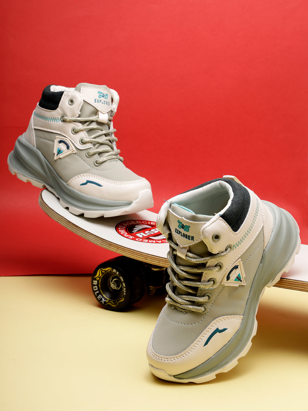 Explorer 2 Kids Sports Shoes – Lace-Up Outdoor Unisex Shoes