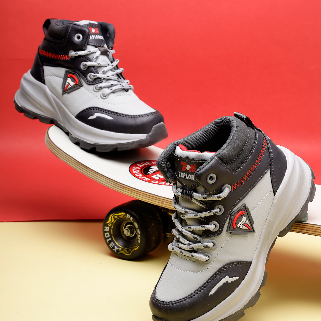 Explorer 2 Kids Sports Shoes – Lace-Up Outdoor Unisex Shoes